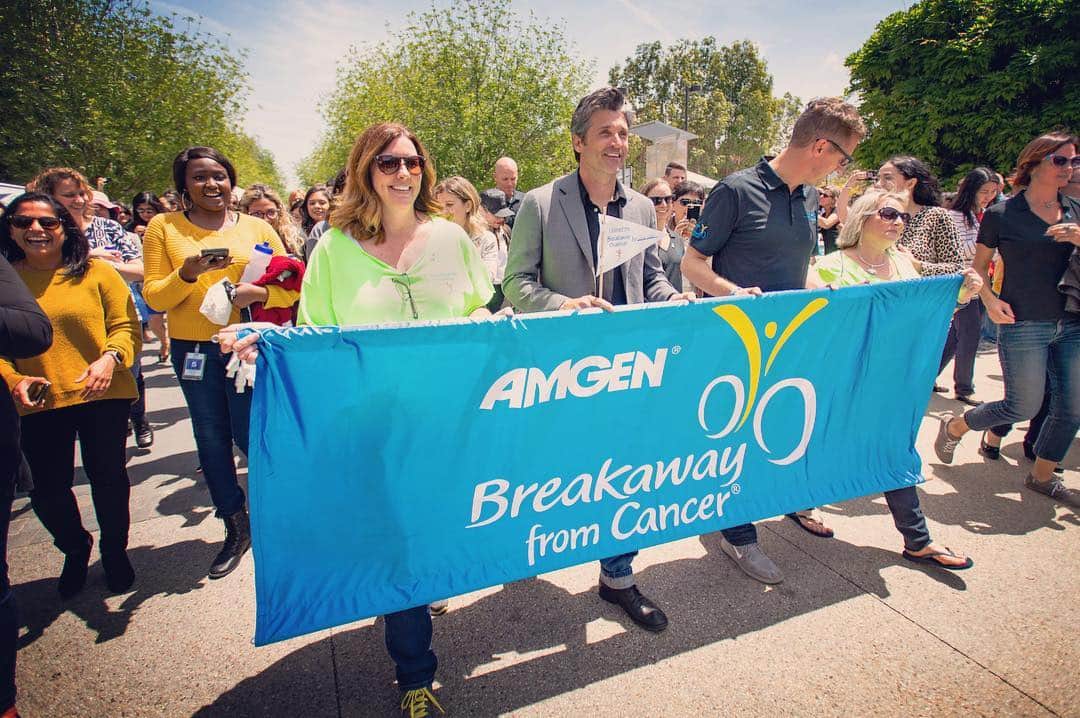 パトリック・デンプシーさんのインスタグラム写真 - (パトリック・デンプシーInstagram)「It was an honor to be part of #amgen’s campus event this week to launch the #BreakawayChallenge. We walked in remembrance and celebration of my dear friend @BreakawayCancer co-founder Kathryn West.」5月3日 9時11分 - patrickdempsey
