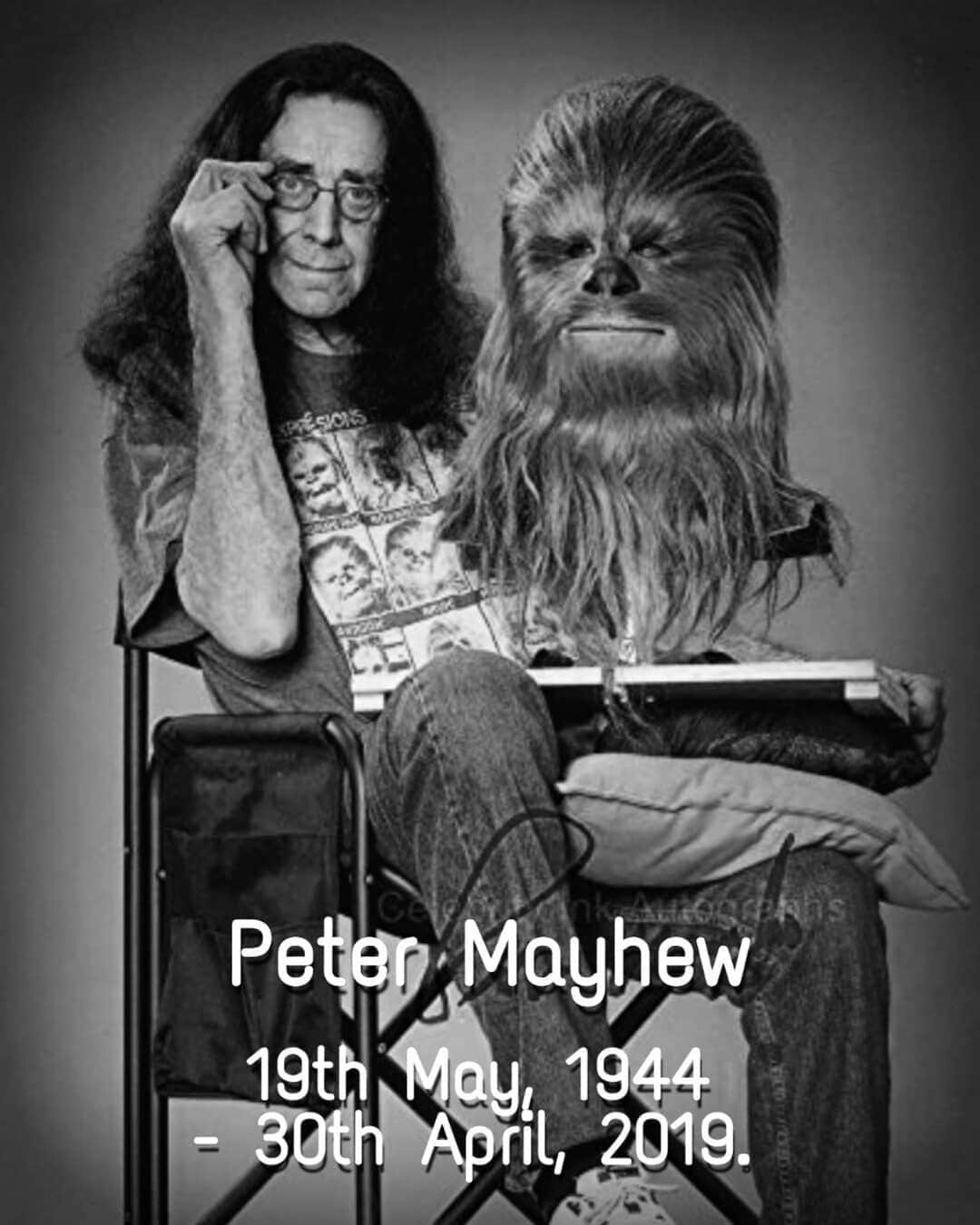 スラッシュさんのインスタグラム写真 - (スラッシュInstagram)「RIP #peterMayhew」5月3日 9時20分 - slash