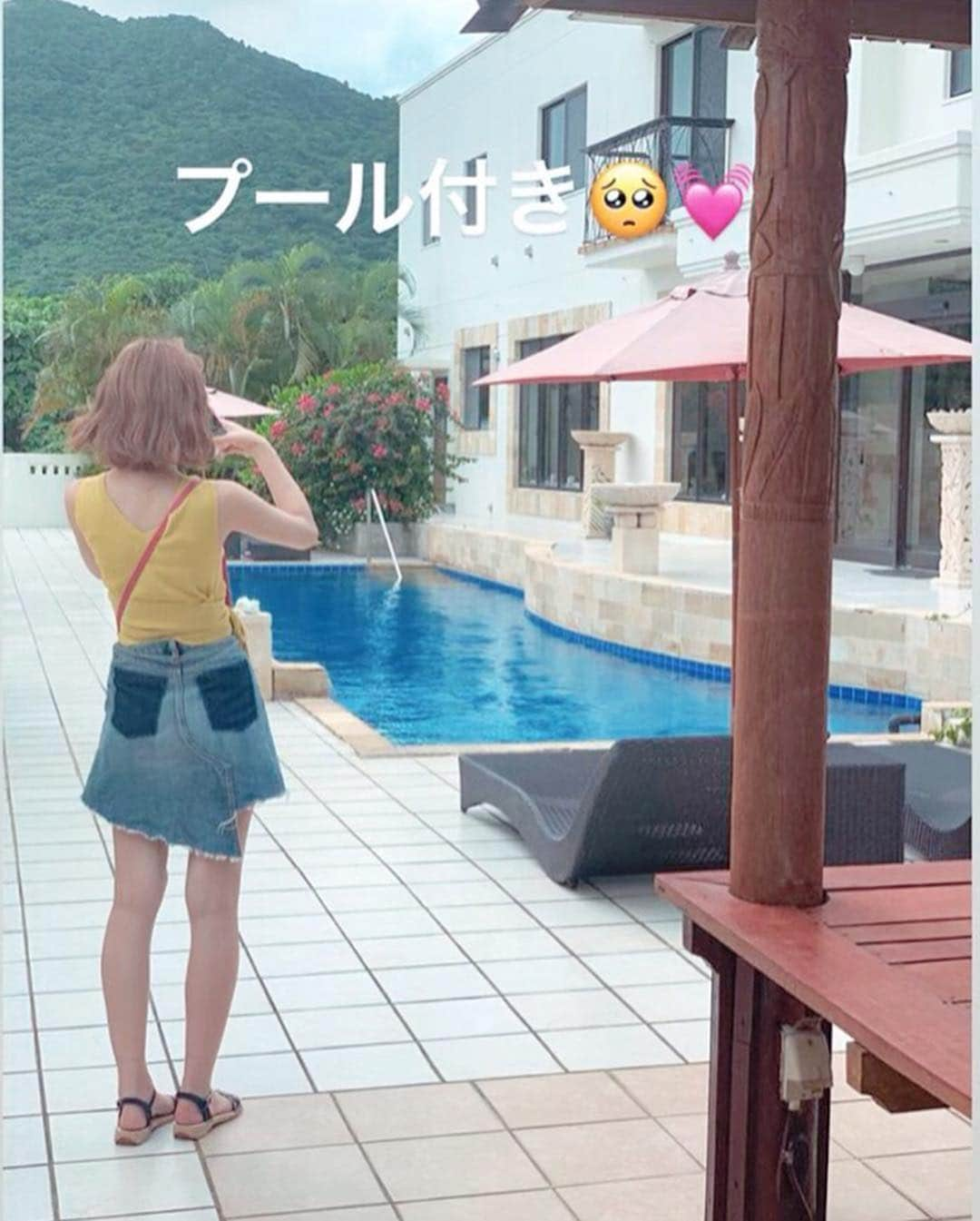 宮越愛恵さんのインスタグラム写真 - (宮越愛恵Instagram)「石垣島旅行で泊まったホテルは グランピングリゾートヨーカブシ❣️ 1日目の夜ご飯はホテルでBBQしました😋🍖 お肉は石垣島で美味しいしお酒もいっぱいあるけど すぐ部屋戻れるからついほろ酔いに😚❣️ 最高すぎました🥺🥺🥺 . #グランピングリゾートヨーカブシ #ホテルヨーカブシ #ヨーカブシ #bbq #石垣島 #石垣島旅行 #沖縄 #沖縄旅行」4月29日 14時18分 - mana.chun