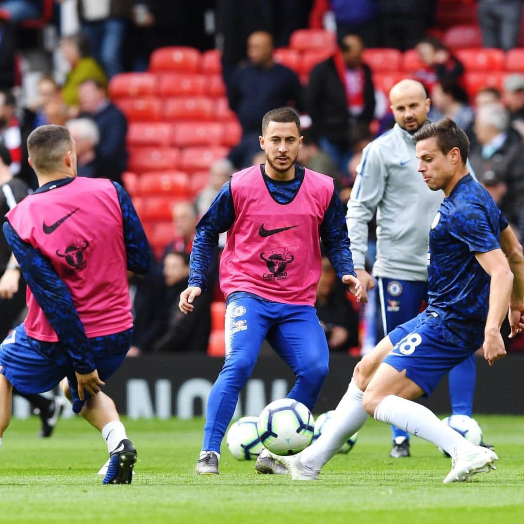 エデン・アザールさんのインスタグラム写真 - (エデン・アザールInstagram)「Tough game and an important point! 💪🏼 #comeonchelsea  Pas facile aujourd'hui mais on prend un point important! 👊🏼 #cfc」4月29日 5時47分 - hazardeden_10