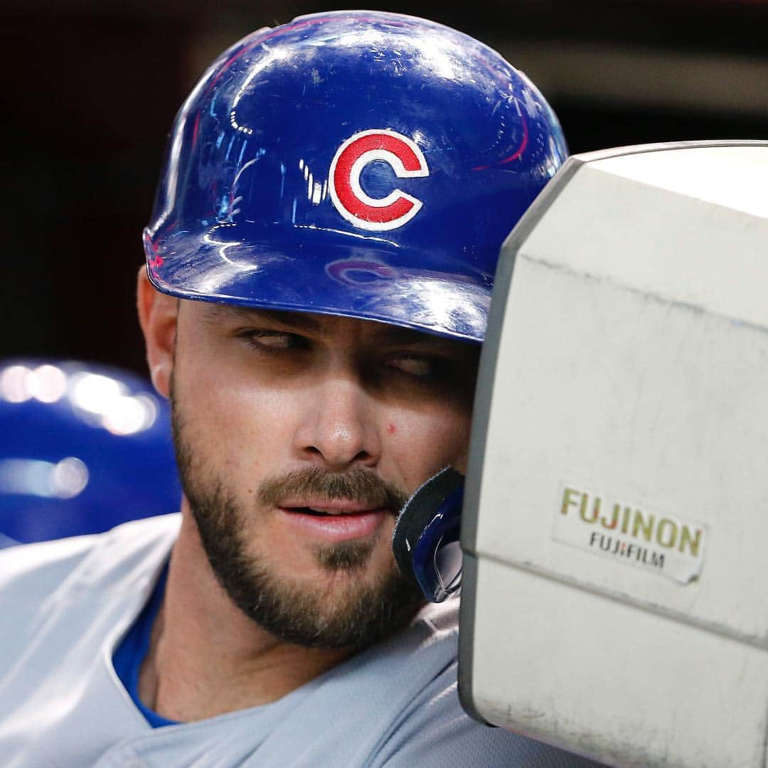 シカゴ・カブスさんのインスタグラム写真 - (シカゴ・カブスInstagram)「Ready for his closeup. #EverybodyIn」4月29日 6時01分 - cubs