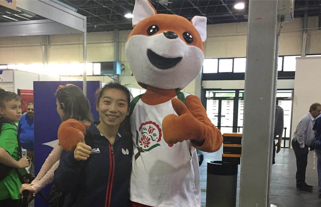 WU Yueさんのインスタグラム写真 - (WU YueInstagram)「my third world championships, singles mixed doubles and doubles finished in top 32, overall, I have a great time for the training camp with Hungarian 🇭🇺 team, and I enjoyed the tournament very much!! I will keep working hard and looking forward to Slovenia open🇸🇮 💪🏻✊🏻🏓🏓 #tabletennis #worldchampionship」4月29日 6時23分 - wuyuetabletennis