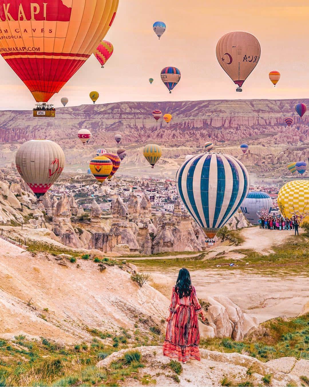 Wonderful Placesさんのインスタグラム写真 - (Wonderful PlacesInstagram)「Cappadocia - Turkey ✨❤️❤️❤️✨ . Picture by ✨✨@michutravel✨✨ #wonderful_places for a feature ❤️」4月29日 6時34分 - wonderful_places