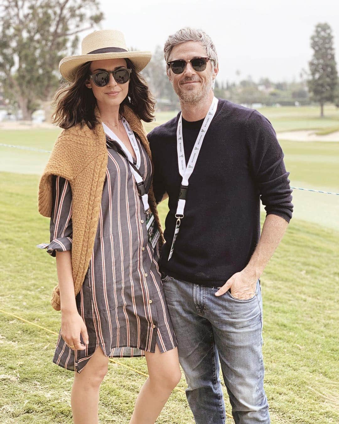 オデット・アナブルさんのインスタグラム写真 - (オデット・アナブルInstagram)「It was an @lpga_tour morning watching the Ladies crush on the course. 💪🏼 Thanks @jogarciaswisher @yourboyswish for letting us hang ⛳️ ( Also- we get it Odie... you like a sweater over your shoulders.)」4月29日 6時35分 - odetteannable