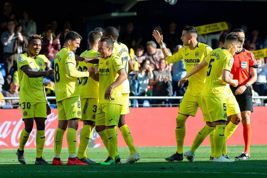 ロヘリオ・フネス・モリさんのインスタグラム写真 - (ロヘリオ・フネス・モリInstagram)「Vamos a pelear hasta el final!!! VAMOS @villarrealcf 👍🏽💪🏽⚽️💛」4月29日 7時55分 - funesmoriofi