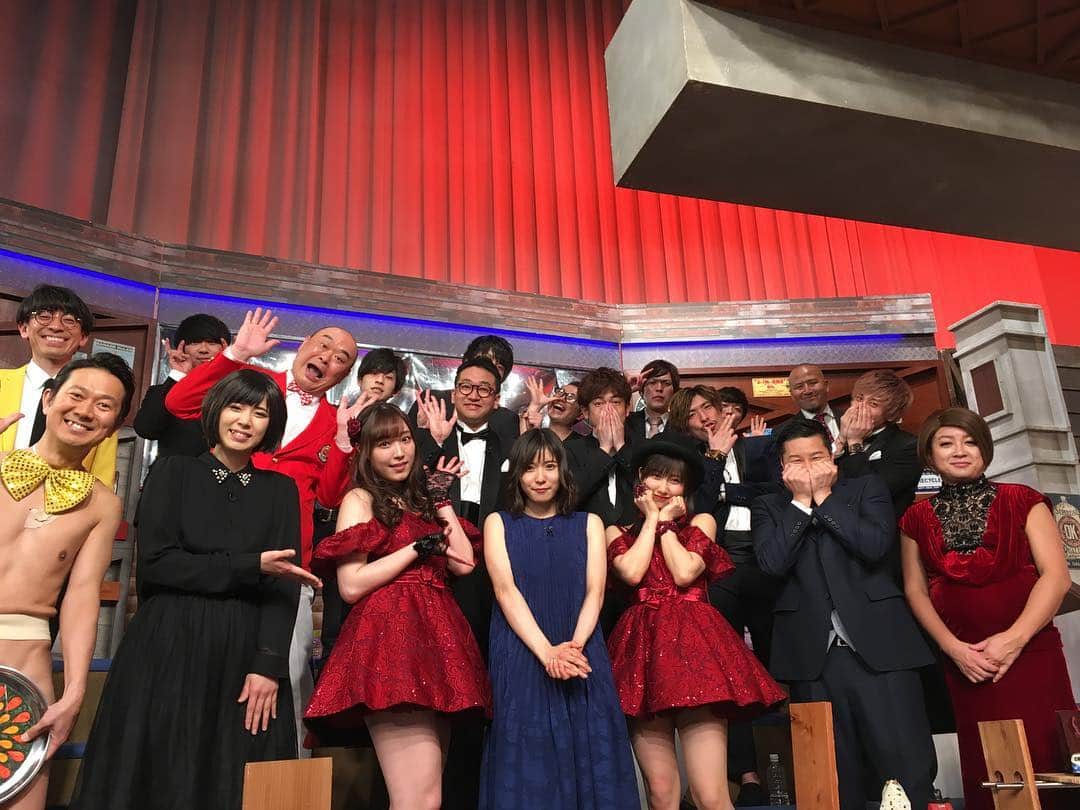 日本テレビ「ウチのガヤがすみません！」さんのインスタグラム写真 - (日本テレビ「ウチのガヤがすみません！」Instagram)「明日のウチのガヤは、放送時間がちょっと遅い24:59〜です‼️ ゲストに松岡茉優さんを迎え日本テレビ新元号「令和」最初のバラエティ🎉 平成のモヤモヤを大清算SP〜🤩‼️ スペシャルゲストで、💃🏼モーニング娘。'19の譜久村さん、佐藤さんにもお越しいただき、🆚クイズバトルを開催‼️ 松岡茉優さんのモー娘。愛が爆発します🥰 お楽しみに😆✨ . #ウチのガヤがすみません #ウチガヤ  #豪華ゲストとガヤ芸人 #芸人  #松岡茉優  #モーニング娘 #譜久村聖 #佐藤優樹 #クイズ #バトル #令和 #放送時間いつもより遅いよ #お間違いなく」4月29日 10時15分 - uchino_gaya