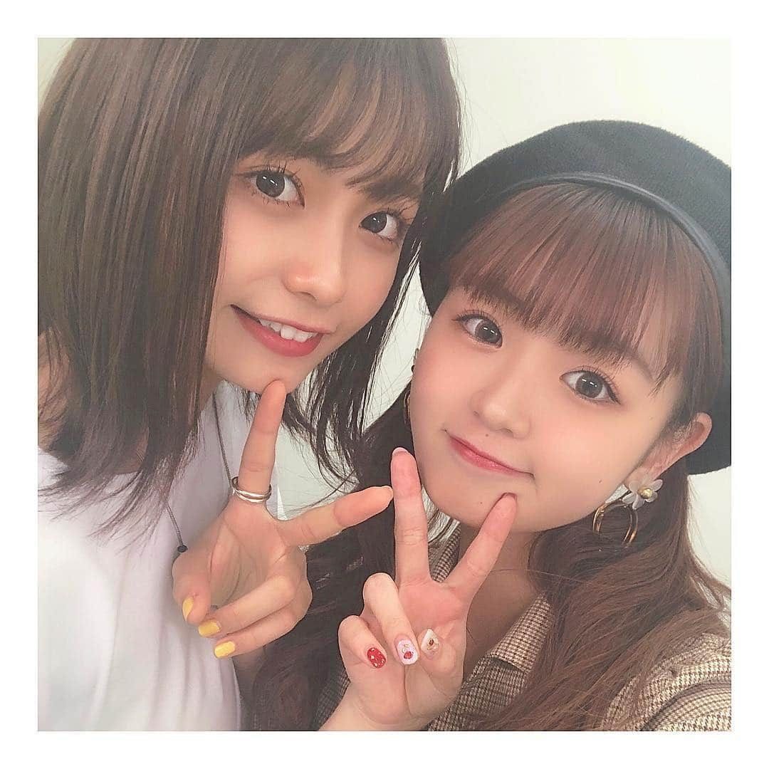 中村真凜さんのインスタグラム写真 - (中村真凜Instagram)「◯ 佳奈ちゃん🥰🥰🥰」4月29日 10時58分 - marimero1121