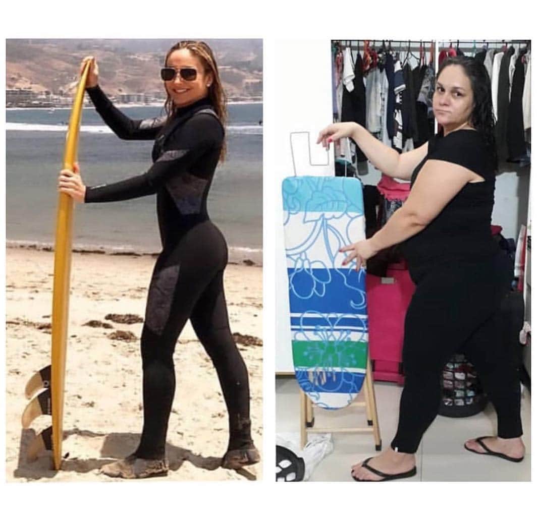 Claudia Leitteのインスタグラム：「#Repost @renata_neia Eu não sei vcs, mas passei a tarde toda surfando!!!!! . . #renataneia #claudialeite #mulher #mulheres #passaroupa #trabalho #domestica #donadecasa #passadeira #cansada #mulherestilosa  Sensacional, Renata!!! @julianasanam amei!! 😍😍😍」
