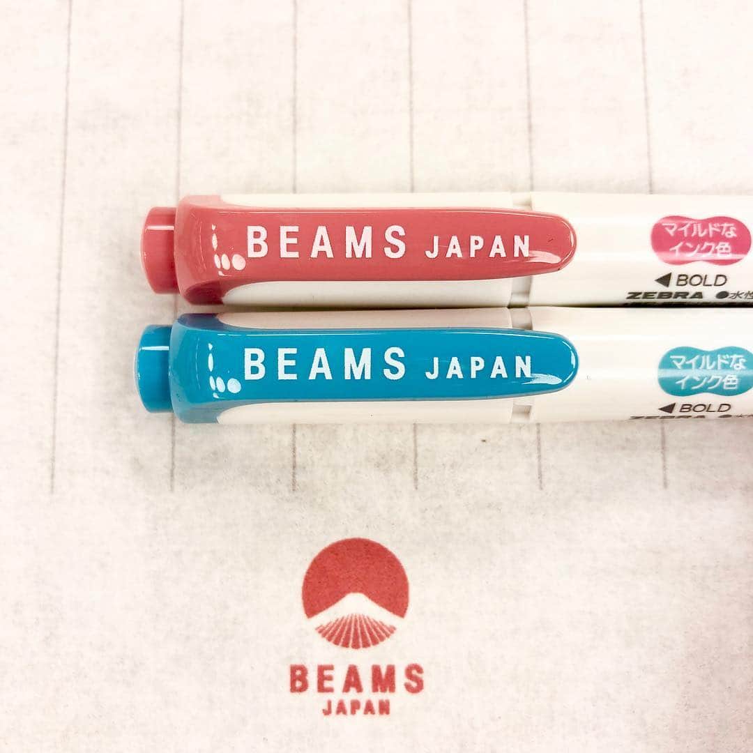 BEAMS JAPANさんのインスタグラム写真 - (BEAMS JAPANInstagram)「＜ZEBRA×BEAMS JAPAN＞ 文具で有名な「 ZEBRA」と、「BEAMS JAPAN」のコラボです。 . 「マイルドライナー」というラインで、 
