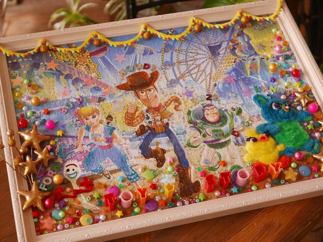 パズルデコレーション公式 エポック社さんのインスタグラム写真 - (パズルデコレーション公式 エポック社Instagram)「5月11日に発売予定の #トイストーリー4 のパズデコを盛りデコ♪ ©︎ Disney/Pixar #パズデコ #puzzle #puzzdeco #パズル #ディズニー #トイストーリー #toystory」4月29日 12時43分 - puzzdeco