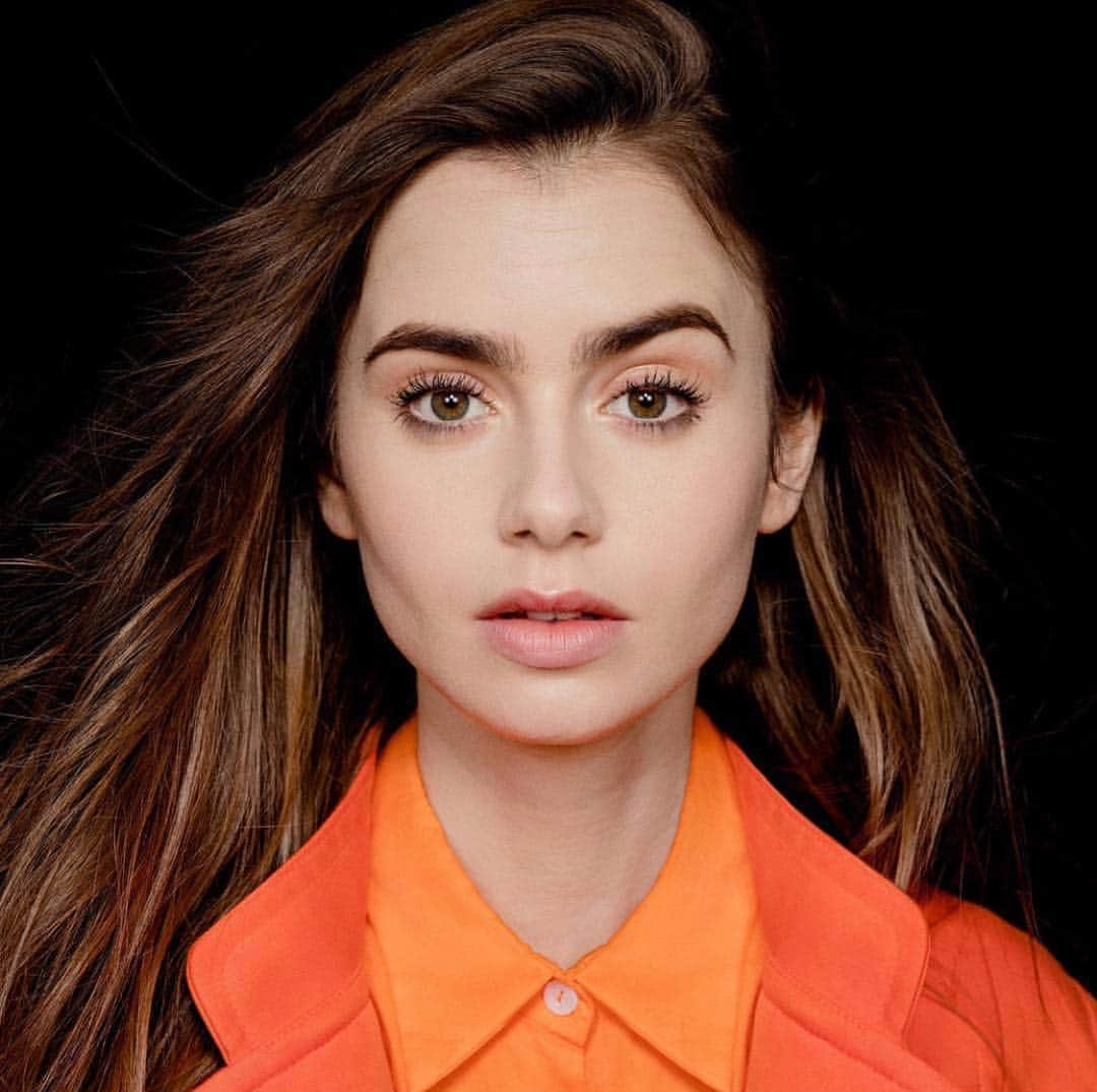 Vincent Oquendoさんのインスタグラム写真 - (Vincent OquendoInstagram)「Goodmorning #lilycollins 🍊」4月29日 22時21分 - makeupvincent