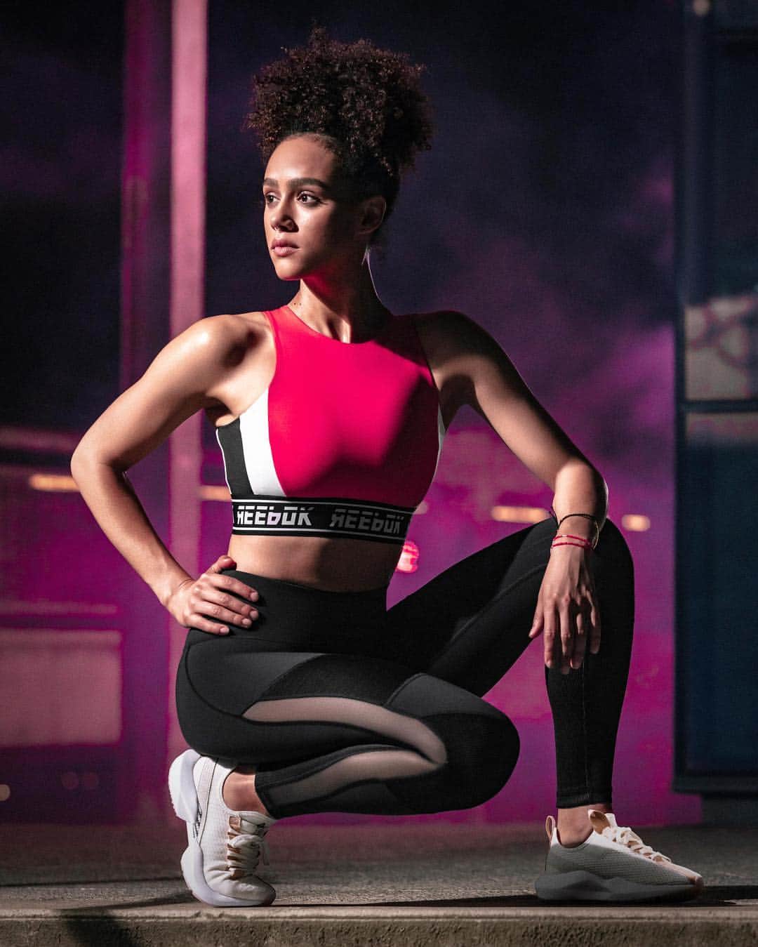 Reebokさんのインスタグラム写真 - (ReebokInstagram)「Far from the norm. #SplitFrom | #SoleFury: uniting a fashion-forward aesthetic with next-level performance. Tap to shop. @nathalieemmanuel」4月29日 22時31分 - reebok
