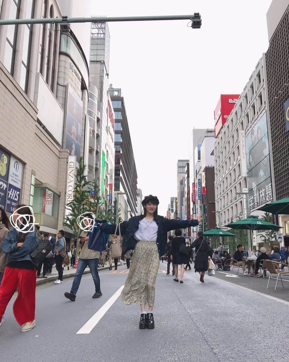 川上千尋さんのインスタグラム写真 - (川上千尋Instagram)「ザギンの歩行者天国降臨した」4月29日 15時25分 - this_chihhi