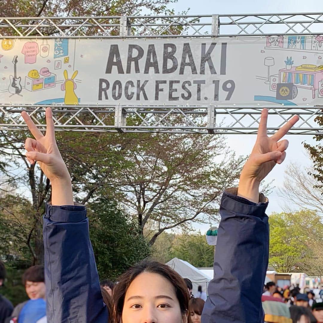 永尾亜子さんのインスタグラム写真 - (永尾亜子Instagram)「土日は宮城県の#アラバキ ロックフェスへ行ってきました。楽しすぎて動きすぎて身体バキバキ。」4月29日 15時21分 - ako_nagao