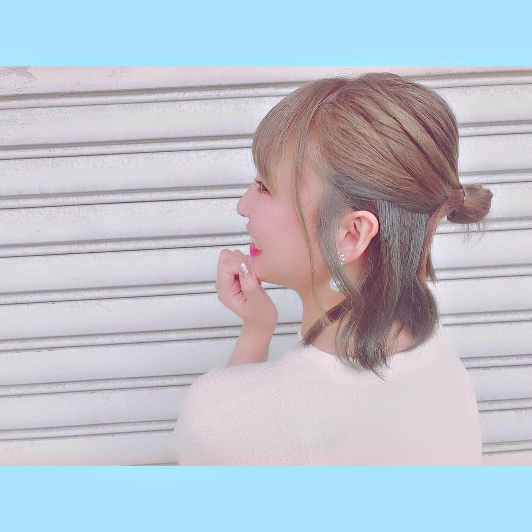 山田菜々美さんのインスタグラム写真 - (山田菜々美Instagram)「. 毛🦋 . #ヘアーアレンジ #インナーカラー」4月29日 15時58分 - team8yamada0209