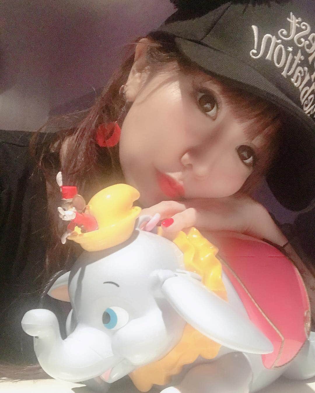 のインスタグラム：「イースター🥚ディズニー ・ ・ ・ #yucat #disney #disneyland #ディズニー #ディズニーランド #ダンボ #dumbo #バケット #イースター #イースターディズニー #ワンマンズドリーム2」