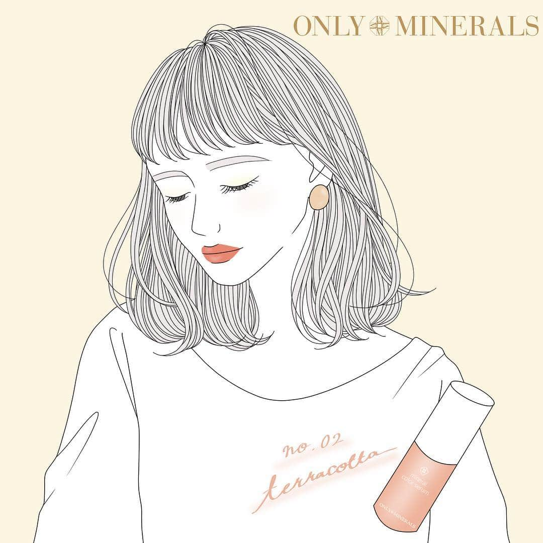 オンリーミネラルさんのインスタグラム写真 - (オンリーミネラルInstagram)「.⁣⠀ 💛ONLY MINERALS 2019 SPRING＆SUMMER 新作からワントーンメイクをご紹介💛⁣⠀ ⁣.⁣⠀ 瞼につややかなイエローを指で広い範囲においてから、⁣⠀ 唇にはトレンドのテラコッタをオン。⁣⠀ 抜け感のある大人なトレンドメイクの完成です✨⁣⠀ .⁣⠀ .⁣⠀ 【イラスト使用色】⁣⠀ ◯ミネラルピグメント（NO3 モーニング）⁣⠀ ◯ミネラルカラーセラム（02 テラコッタ）⁣⠀ .⁣⠀ illustrator @sa___386 .⁣⠀ .⁣⠀ #onlyminerals #オンリーミネラル⁣⠀ #ミネラルピグメント #ミネラルカラーセラム⁣⠀ .⁣⠀ #ミネラルコスメ #透明肌 #お守りコスメ #クレンジング不要⁣⠀ #長井かおり #コラボメイク #春メイク #新作コスメ #アイシャドウ #チーク #マルチカラー #リップ⁣⠀ #カラーメイク #テラコッタ #春コスメ #ワントーンメイク #抜け感メイク #イエローメイク⁣⠀ #イラスト #コスメイラスト #メイクイラスト #春コスメ2019 #新作コスメ2019⁣⠀ #mineralcosmetics #mineralmakeup」4月29日 18時03分 - onlyminerals