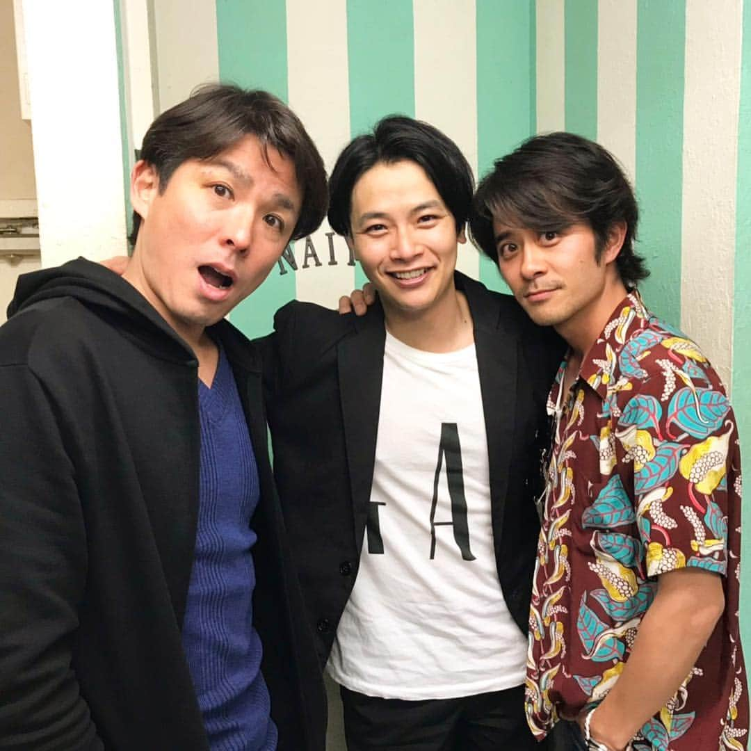 斉藤祥太さんのインスタグラム写真 - (斉藤祥太Instagram)「#平成最後の昭和の日 今日は13年前に初演をしたバンビーノという舞台で共演した大好きなメンバーと☺️やっと会えました♪ #下北沢 #ろくでもない夜 #篠田光亮 #森山栄治  #斉藤祥太」4月29日 18時18分 - shota_ta_sho