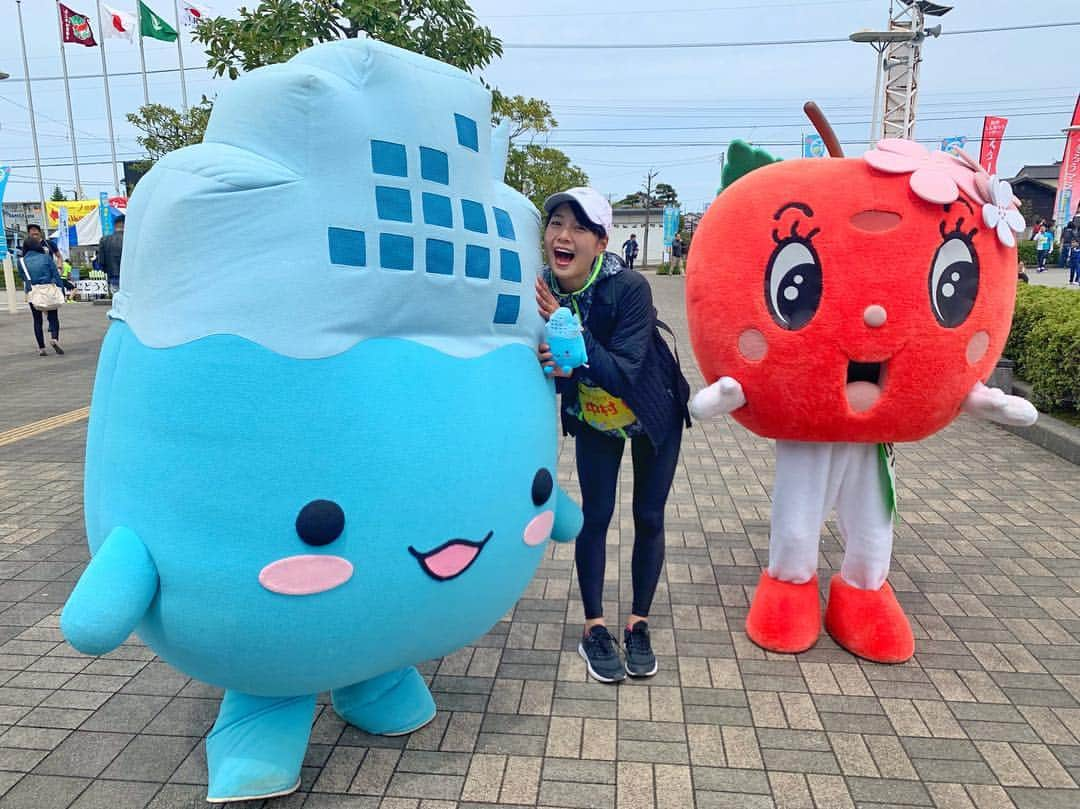 中村優さんのインスタグラム写真 - (中村優Instagram)「ずっっと見ていたい景色🏔🏔🏔 #富山#魚津市#魚津しんきろうマラソン#ミラたん」4月29日 18時35分 - nkmr_yu