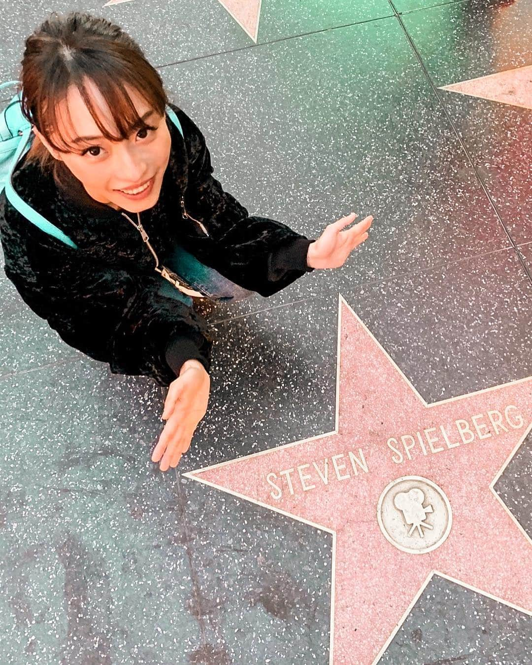 松林裕香さんのインスタグラム写真 - (松林裕香Instagram)「Hollywood Walk of Fame🌟 スピルバーグ発見❣️ . #HollywoodWalkofFame #yukajourneyy#旅#海外旅行#旅#女子旅#アメリカ#LosAngeles#ロス#LA#ロサンゼルス#ハリウッド」4月29日 20時10分 - yukapiano_