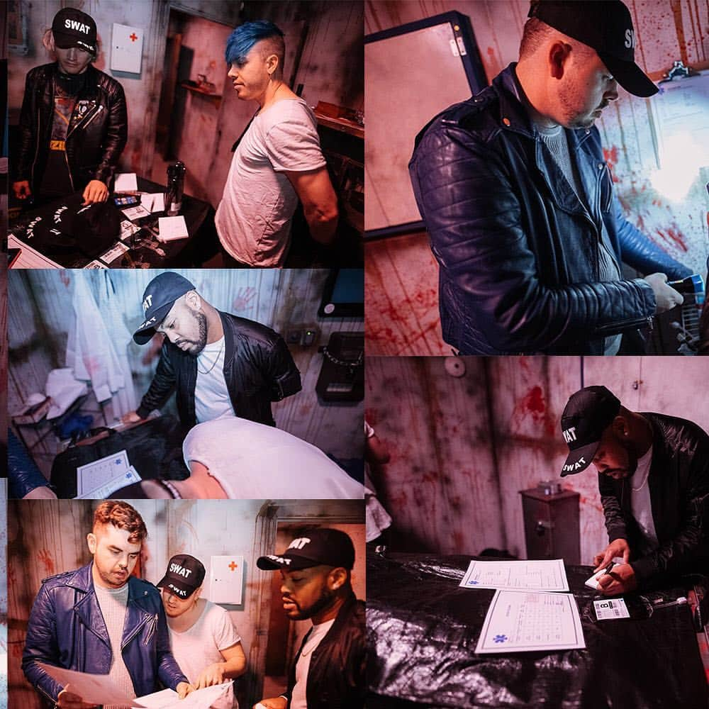 Rock Soundさんのインスタグラム写真 - (Rock SoundInstagram)「So we locked Set It Off in an escape room and forced them to escape... and they did it with six minutes to spare!  Full gallery is at ROCKSOUND.TV 📸: @mac_praed」4月29日 20時39分 - rocksound