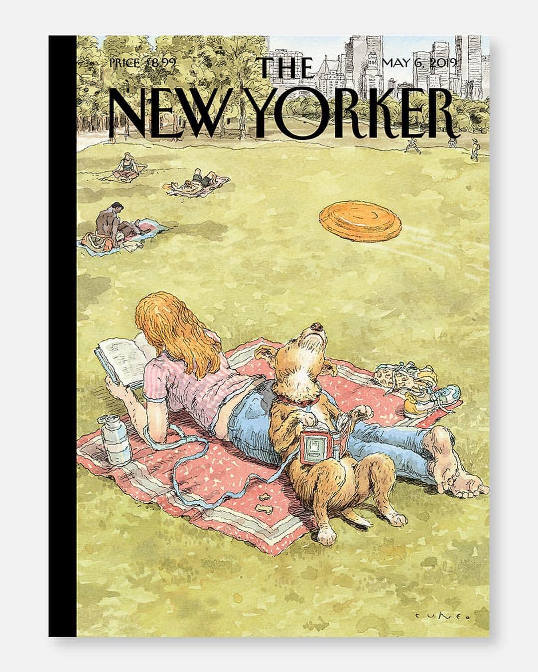 The New Yorkerさんのインスタグラム写真 - (The New YorkerInstagram)「This week's cover, "To Fetch or Not to Fetch," by John Cuneo. #TNYcovers」4月29日 21時00分 - newyorkermag
