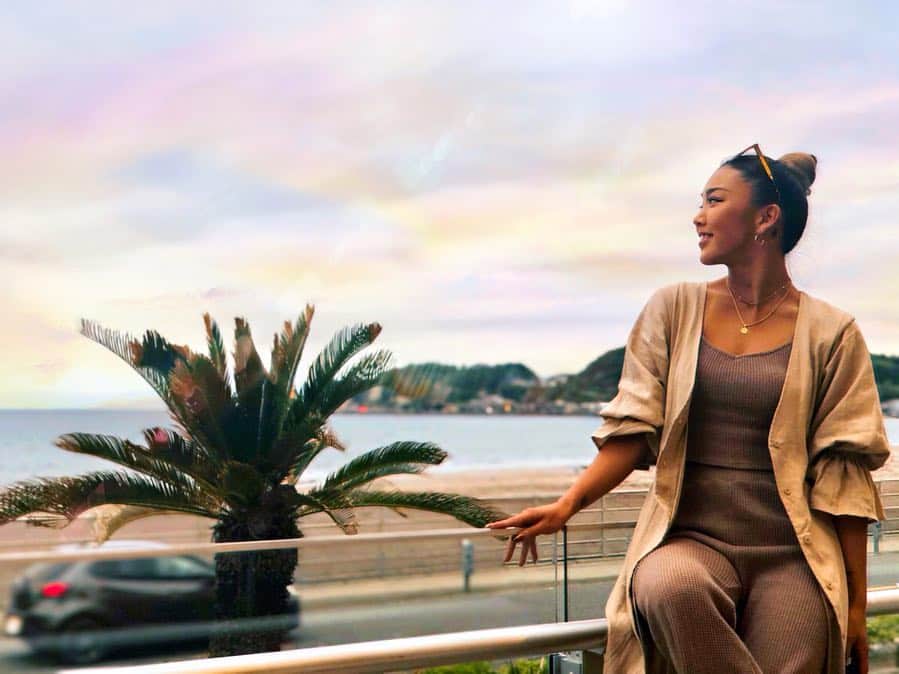 菅又菜摘（ナツ）さんのインスタグラム写真 - (菅又菜摘（ナツ）Instagram)「gw🏝🌈 #ootd #code #outfit #fashion #totheseahawaii #to_the_sea_hawaii #kamakura #zaimokutheterrace #mercicamp #yuigahama #beach #kogenatsu #焦げNATSU #こげなつ」4月29日 21時34分 - kogenatsu920