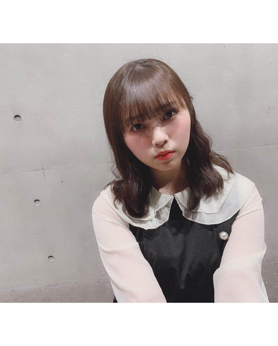 山内祐奈さんのインスタグラム写真 - (山内祐奈Instagram)「. 今日の#ootd  @17kg_official  首元のふりふりが可愛いです💕」4月29日 21時54分 - yuna_hkt48