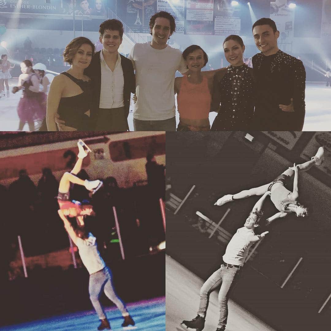シャルリ・ビロドーのインスタグラム：「What a month!  Shows are over, time to prepare this upcoming season 💪⛸」