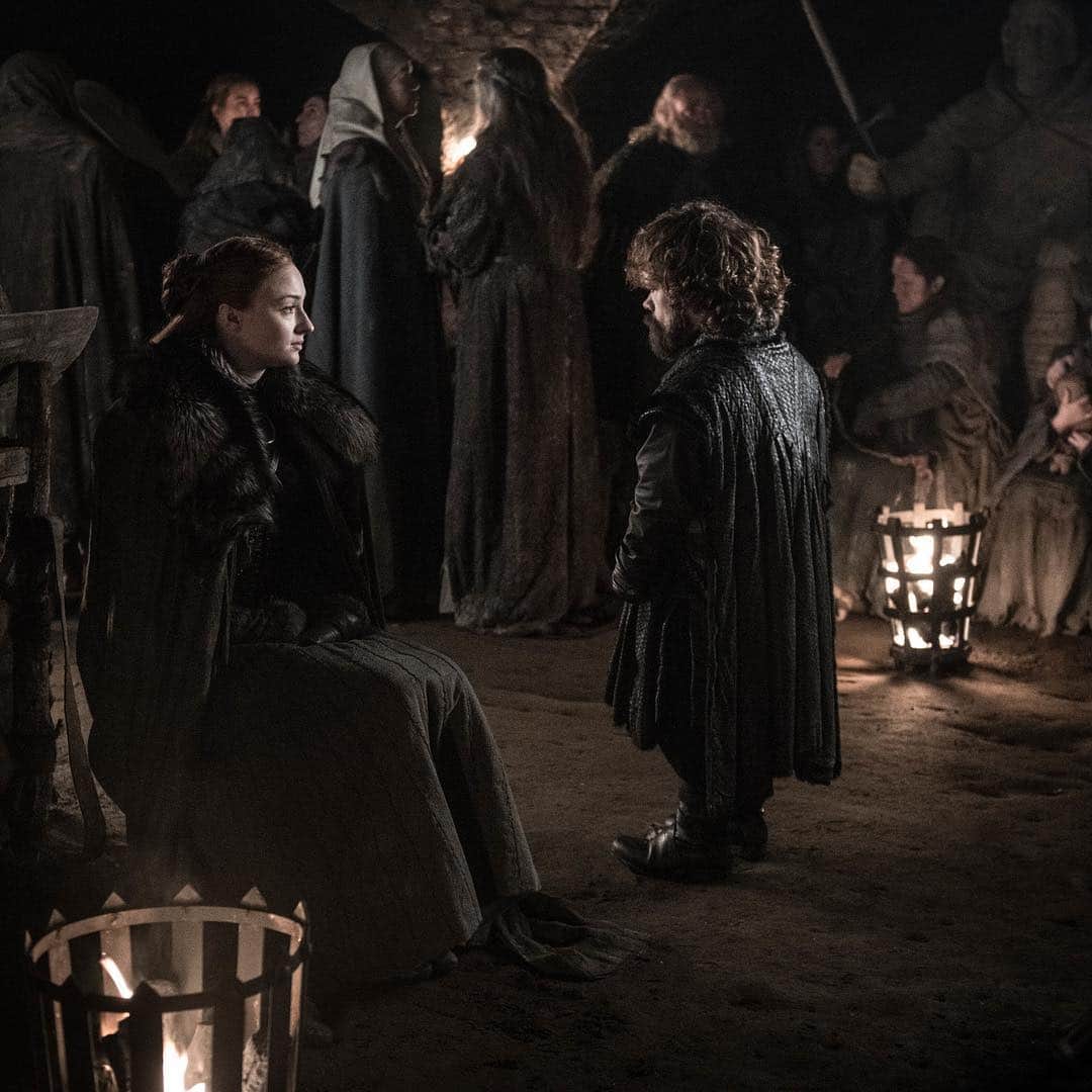 ピーター・ディンクレイジのインスタグラム：「“You were the best of them.” - Sansa Stark」