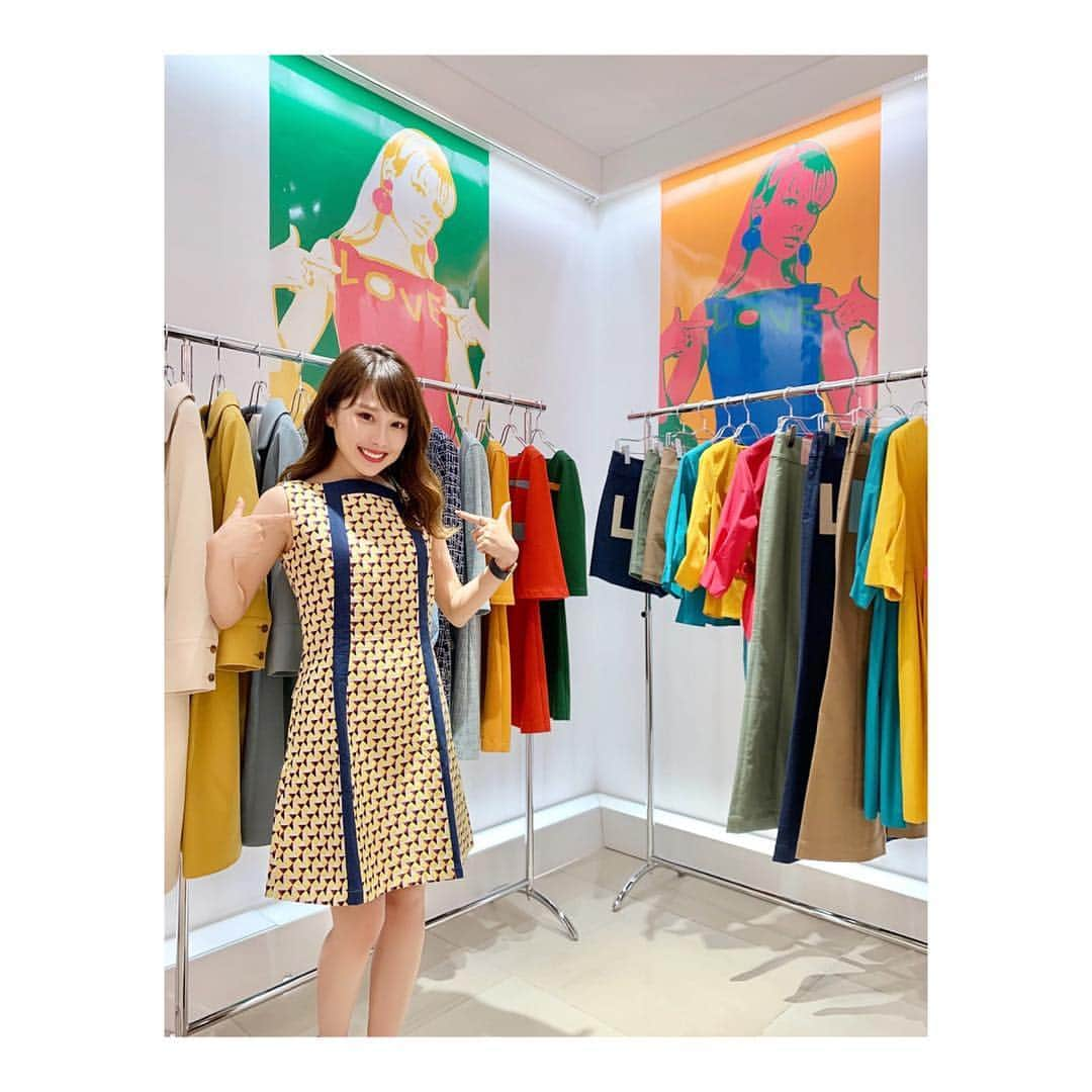 峰麻美さんのインスタグラム写真 - (峰麻美Instagram)「starblincのpop up shop@仙台フォーラス にお邪魔してきました✨  いつもお世話になってるブランドだけど、新作はstarblincらしさもありつつ、今までこのブランドに興味のなかった人たちにも着てもらえるようなカジュアルなラインが増えてました👗  仙台にお住まいのみなさんは是非遊びに行ってみてね💛  60,70年代ポップな世界観にきっとワクワクするはずだよー😬  #starblinc #sendai #fasion #60s #70s #レトロ #レトロファッション」4月30日 0時18分 - asaaaaami.0702