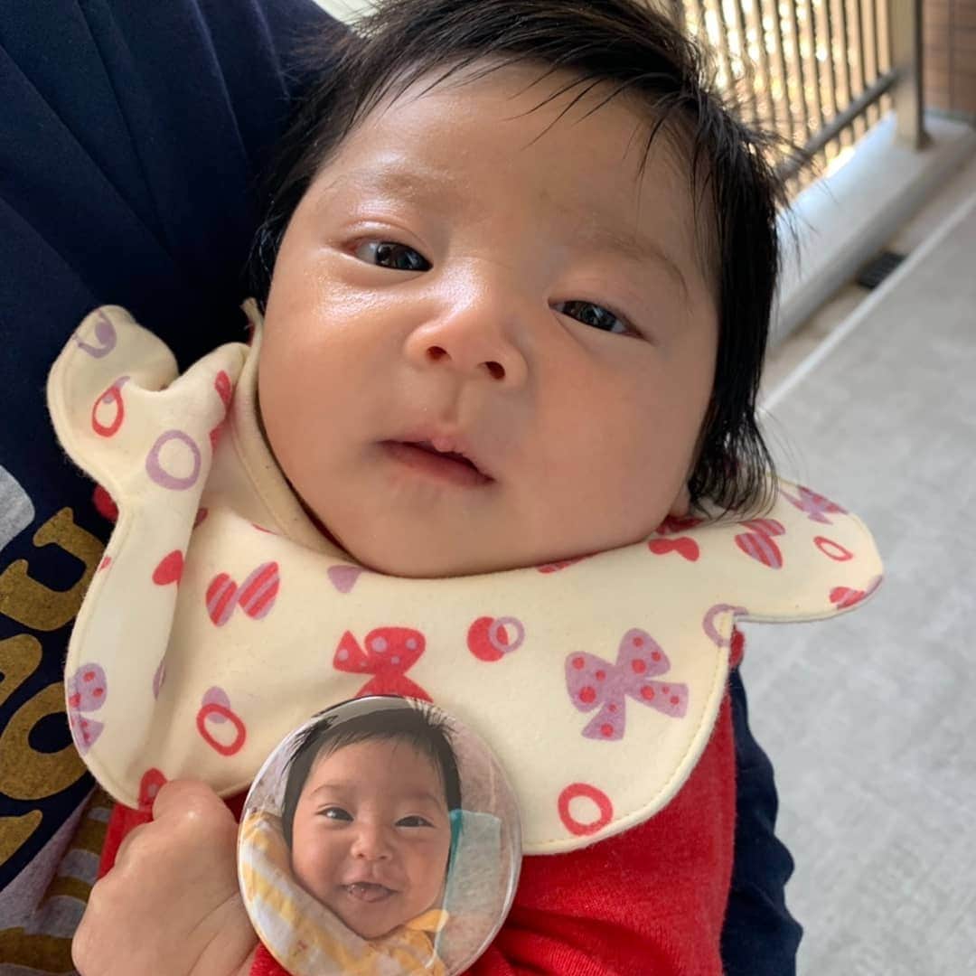 のインスタグラム：「平成最後はうちの娘で✨ #平成最後  #親子  #可愛い💕  #ロビンフットおぐ」