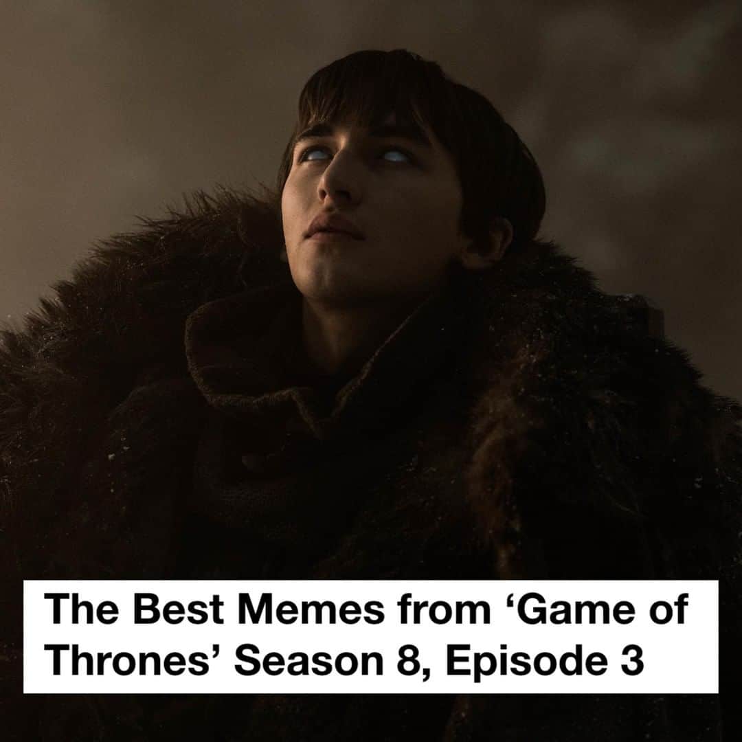 VICEさんのインスタグラム写真 - (VICEInstagram)「After a looong build-up in the first two episodes of season eight, "Game of Thrones"'s seventieth chapter was almost certainly the most cataclysmic installment of the series to date. We still have a LOT of questions about what exactly went down at the Battle of Winterfell, but that’s a different article. @peterslattery's back with a fresh batch of #GOT memes, at the link in bio. 🐉」4月30日 2時30分 - vice