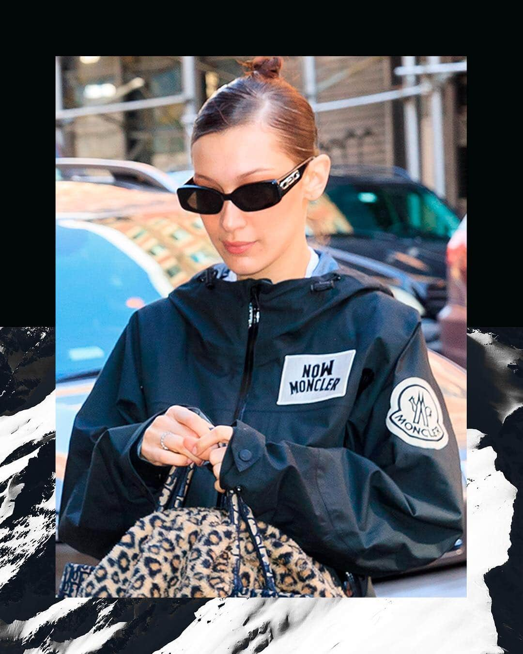 モンクレールさんのインスタグラム写真 - (モンクレールInstagram)「#MonclerFriends: @BellaHadid - Street style, supermodel style. #MONCLER1952 #MONCLERGENIUS」4月30日 2時45分 - moncler