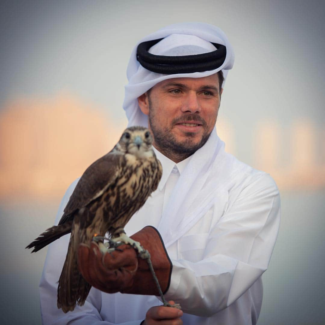 スタニスラス・ワウリンカさんのインスタグラム写真 - (スタニスラス・ワウリンカInstagram)「👳🏻‍♂️🦅」4月30日 3時06分 - stanwawrinka85