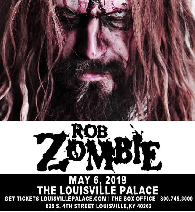 ロブ・ゾンビのインスタグラム：「Next week in Kentucky! Get your tickets now! It's gonna get fucking weird! #robzombie #kentucky #everybodyfuckinginaufo」
