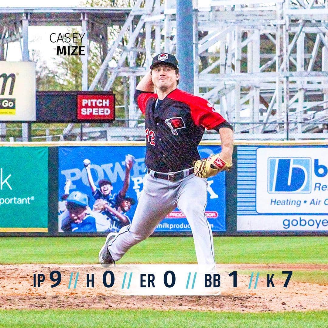 デトロイト・タイガースさんのインスタグラム写真 - (デトロイト・タイガースInstagram)「A-MIZE-ING! @caseymize throws a no-hitter in his @erieseawolves debut! #RoadToDetroit」4月30日 9時19分 - tigers