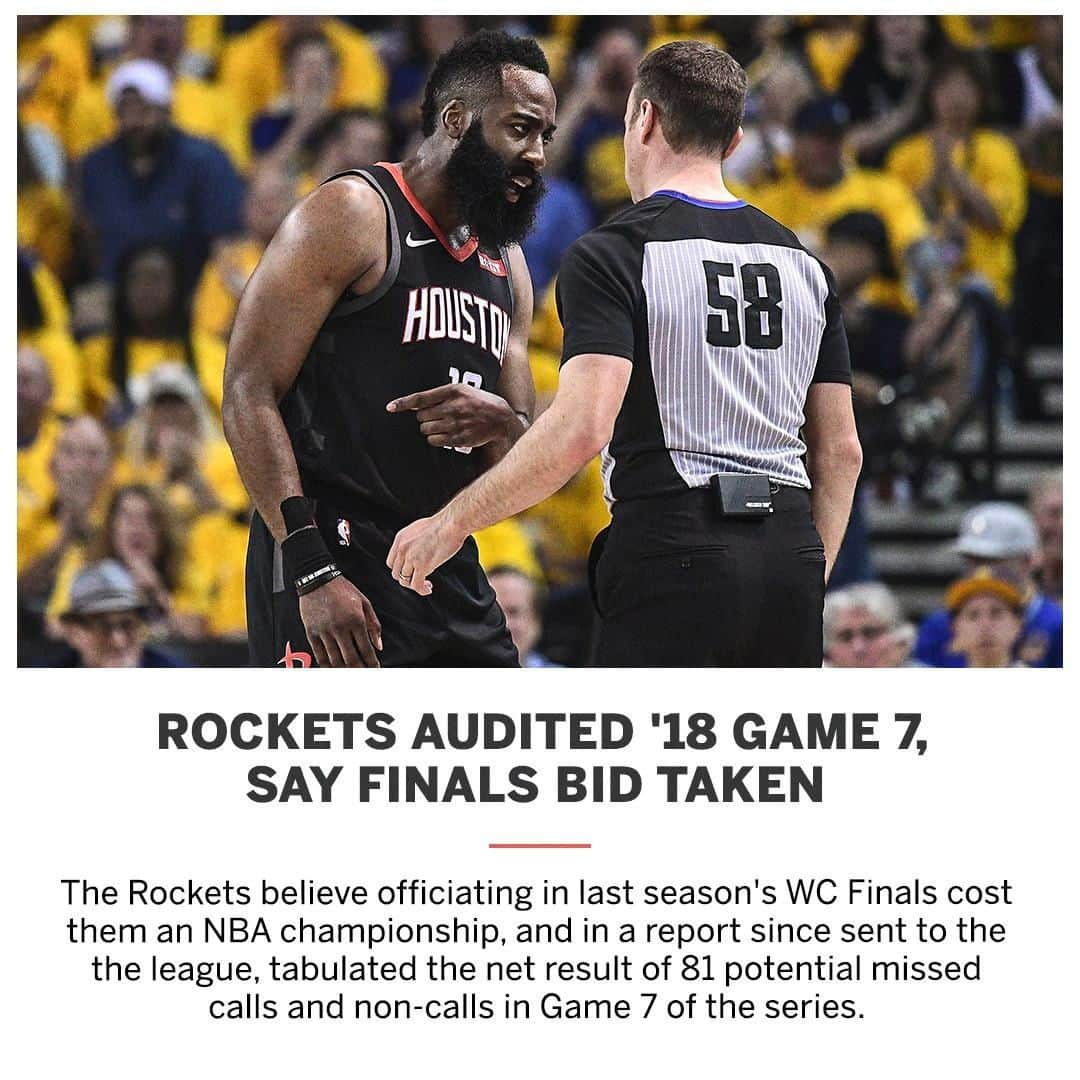 espnさんのインスタグラム写真 - (espnInstagram)「The Rockets feel like a trip to the NBA Finals was taken from them last season.」4月30日 4時53分 - espn