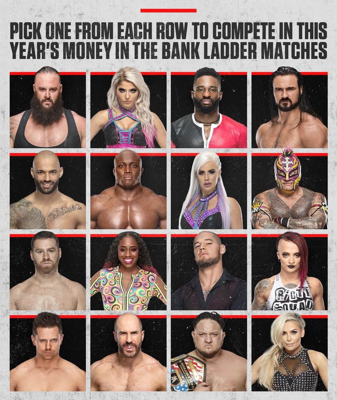 WWEさんのインスタグラム写真 - (WWEInstagram)「Which #RAW Superstars make it to #MITB tonight on A #MomentOfBliss?」4月30日 5時05分 - wwe