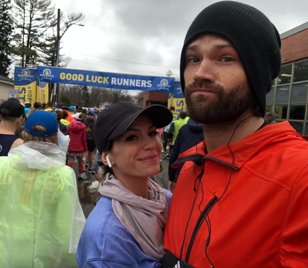 のインスタグラム：「14 days ago. Still can’t believe it. @nowandgen @dream-big.org  @bightgear #bostonmarathon」