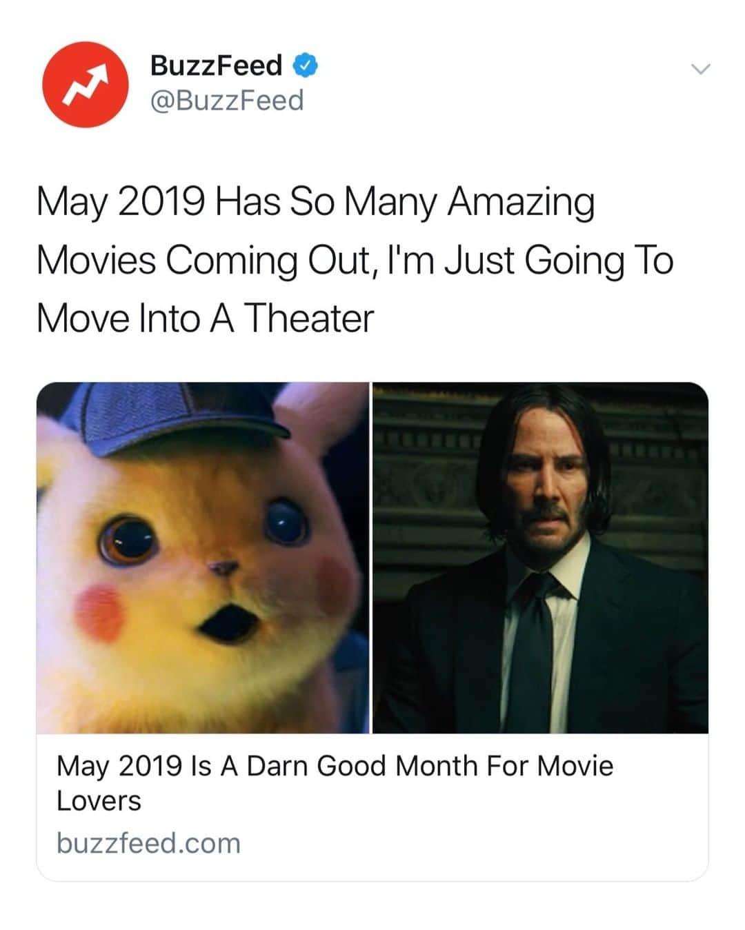 BuzzFeedさんのインスタグラム写真 - (BuzzFeedInstagram)「Here's all the movies coming out next month that we're REALLY excited about 👉 link in bio 🍿👀」4月30日 5時31分 - buzzfeed