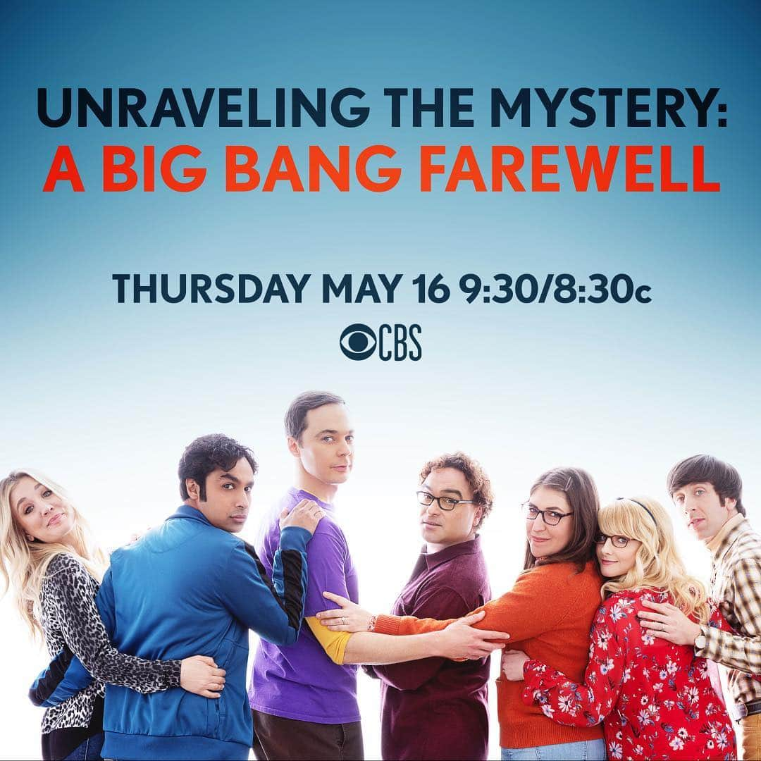 CBSさんのインスタグラム写真 - (CBSInstagram)「The Big Bang Theory is going out with a BANG 💥 and a new special! Don’t miss “Unraveling The Mystery: A Big Bang Farewell” Thursday, May 16 at 9:30/8:30c!」4月30日 6時08分 - cbstv