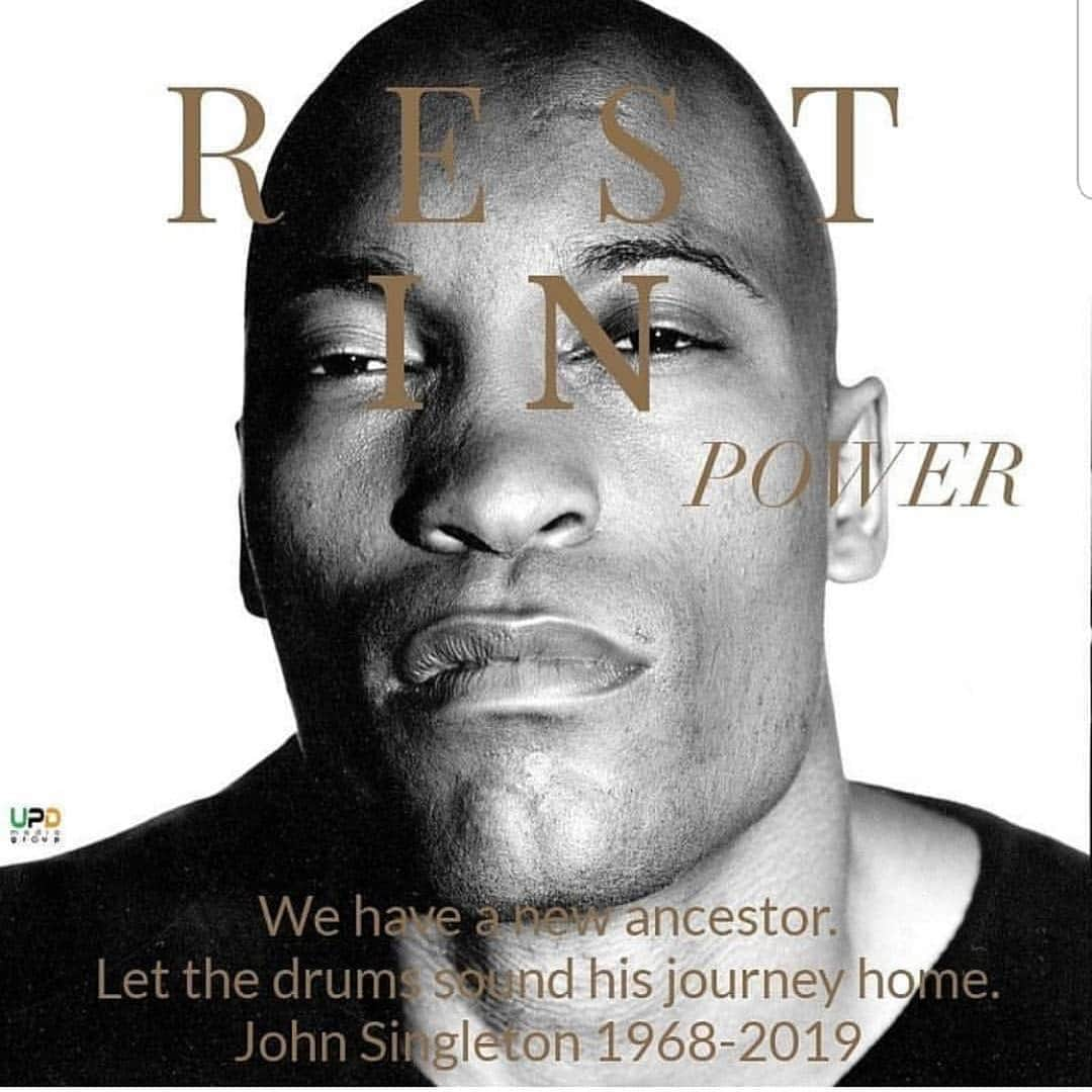 エヴァ・マルセルさんのインスタグラム写真 - (エヴァ・マルセルInstagram)「Let the drums sound for our newest ancestor #JohnSingleton While I am brokenhearted about your home going, I am assured that you did your work in this earth. You have always been unapologetically black, standing strong and proud of our culture and our heritage, unafraid to tell our stories while fighting for our voices to be heard. I am honored to have known you and will always adore you. I will never forget meeting you years ago with my mommy @glam_ma_pigford while you were shooting Four Brothers in Toronto, your kindness and blackness was unforgettable. Despite how big of a star you were, you always made others feel special too. You will be terribly missed and NEVER forgotten🌻 Sending prayers and condolences to your family🙏🏾 Rest in Paradise」4月30日 6時13分 - evamarcille