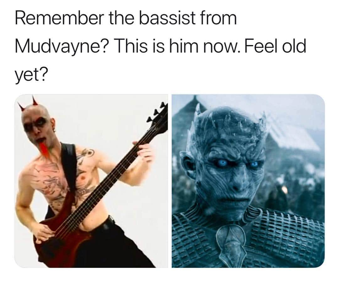 Kerrang!さんのインスタグラム写真 - (Kerrang!Instagram)「Sick cameo, bro. —- #mudvayne #nightking #whitewalker #whitewalkers #got #gameofthrones #hbo」4月30日 6時27分 - kerrangmagazine_