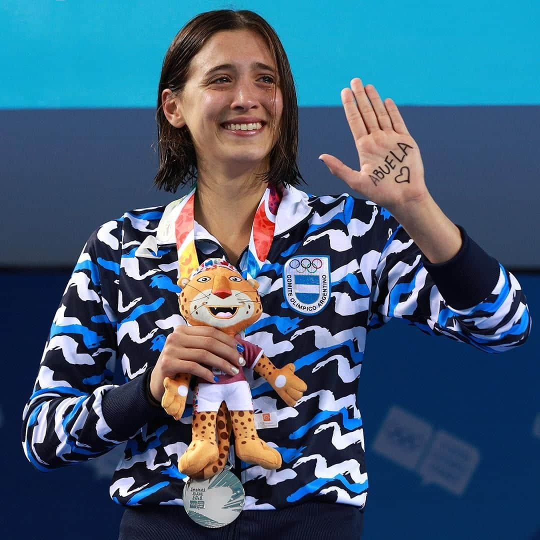 オリンピックチャンネルさんのインスタグラム写真 - (オリンピックチャンネルInstagram)「Swimming rising star Delfina Pignatiello, 2x @youtholympics silver medallist at @BuenosAires2018, is the first Argentinean swimmer to qualify for #Tokyo2020. ¡Congrats! 🇦🇷 @fina1908 @coargentina」4月30日 7時01分 - olympicchannel_x