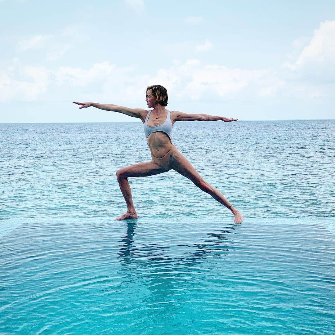 ケイティ・キャシディさんのインスタグラム写真 - (ケイティ・キャシディInstagram)「Keep Calm & #namaste on!! @huvafenfushi_maldives We wanted to STAY!!! Heaven on Earth!!!」4月30日 6時56分 - katiecassidy