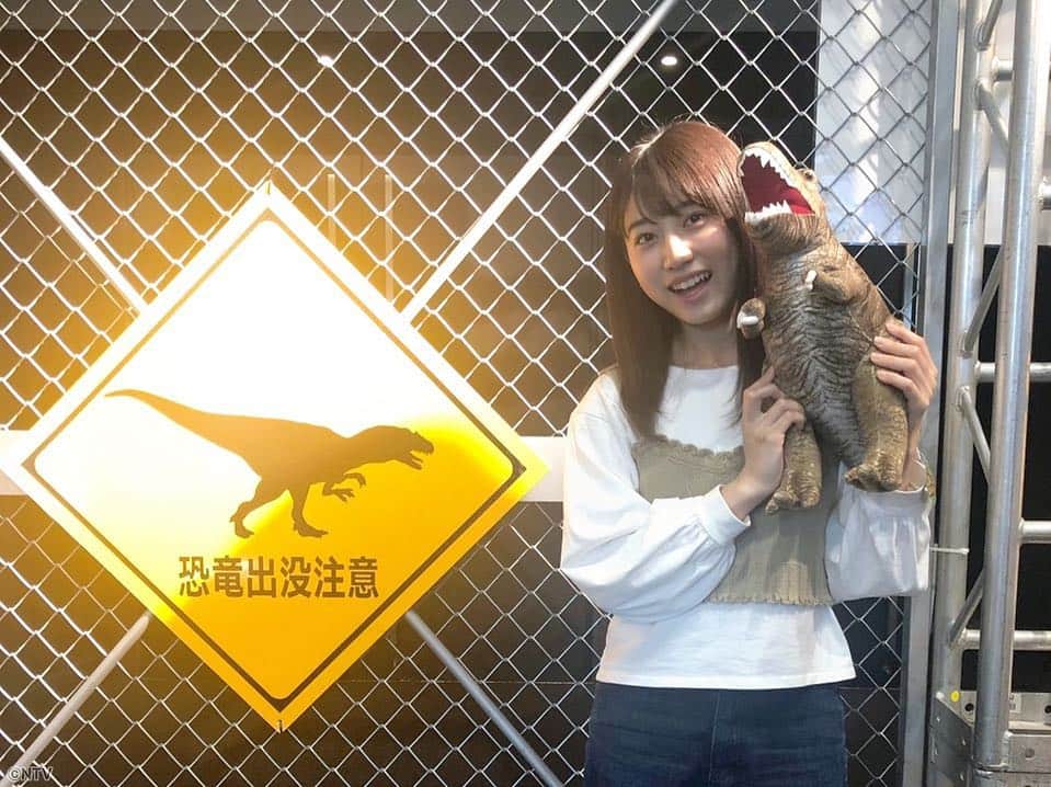 ZIP!さんのインスタグラム写真 - (ZIP!Instagram)「✨気持ち良さそうなところ… 🙄どこだろぉ〜❓ 🏃🏻‍♀️💨別の場所に移ったと思ったら…🦖😵きょきょきょきょ 恐竜注意ッ⁉️ . #明日のZIP! #流行ニュースキテルネ！ #今からでも楽しめる #今からでも遅くない #GW #ゴールデンウィーク #空中散歩 #恐竜出没注意 #ニューオープン #お出かけスポット #喜多乃愛 #ZIP!」4月30日 18時08分 - ntvzip