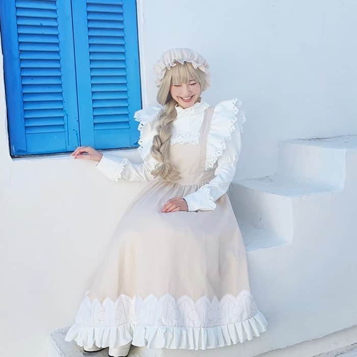渚のインスタグラム：「Thanks！平成！ 令和もたくさんの笑顔で溢れますように…✨ #cosplay #cosplayer #はたらく細胞 #マクロファージ #平成 #平成最後 #令和 #model #instagood #萌 #コスプレ」