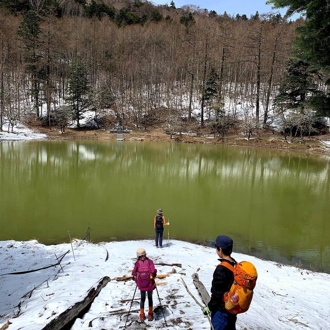 AYUMIさんのインスタグラム写真 - (AYUMIInstagram)「山の上で池が 水がわいているだなんて 〝めぐみ〝💫 . . #AYUMIアウトドア #家族登山 #登山 #アウトドア #outdoor」4月30日 10時29分 - ayumiayunco