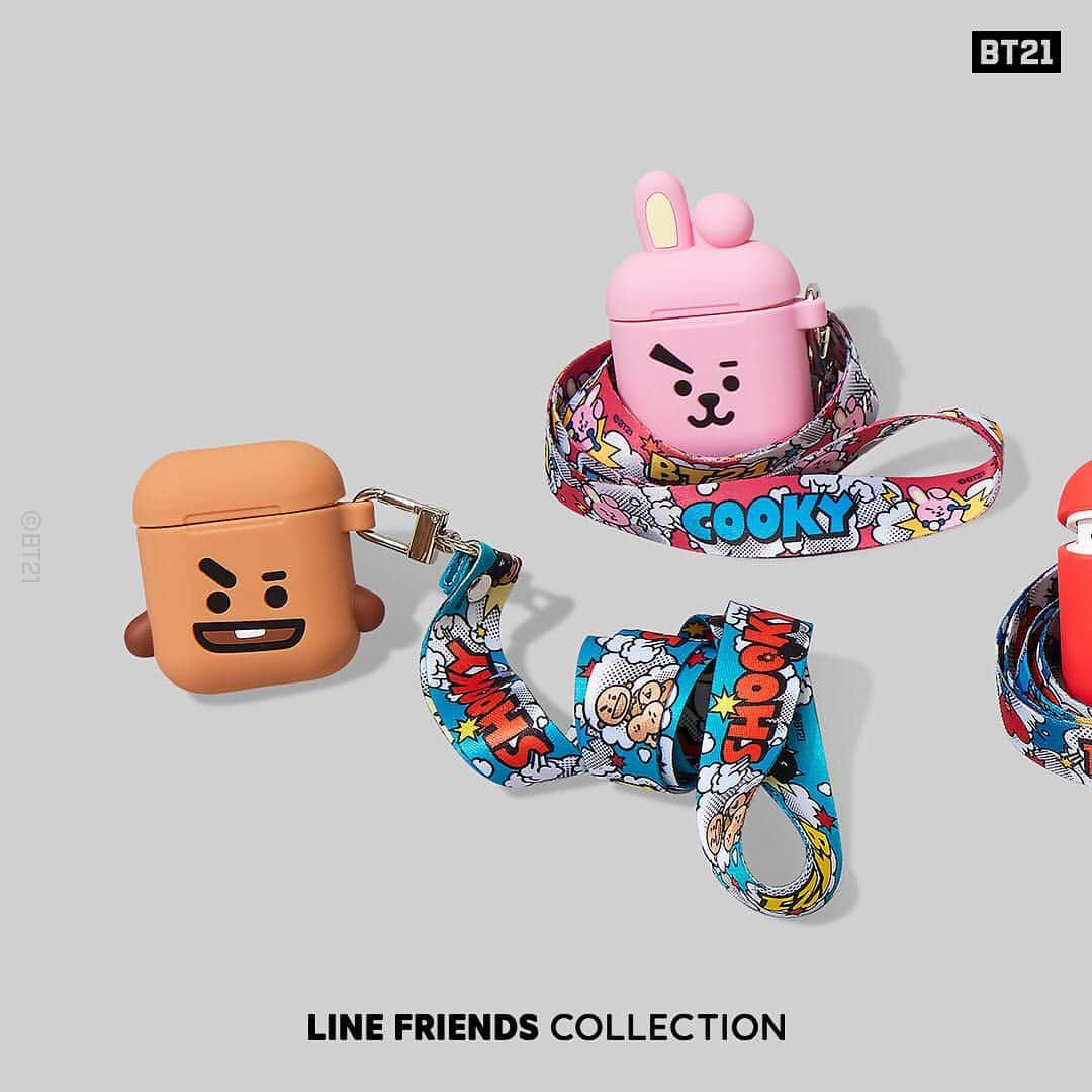 BT21 Stars of tomorrow, UNIVERSTAR!さんのインスタグラム写真 - (BT21 Stars of tomorrow, UNIVERSTAR!Instagram)「Ready to pull off new BT21 items as your everyday look?  Available now on  LINE FRIENDS COLLECTION . Link in Bio👉 . #BT21 #MagnetToothbrushSet #FaceAirPodsCase #PopNeckStrap #BlackCanvasBag #CardHolder #MiniScarf #InternationalShipping」4月30日 10時32分 - bt21_official